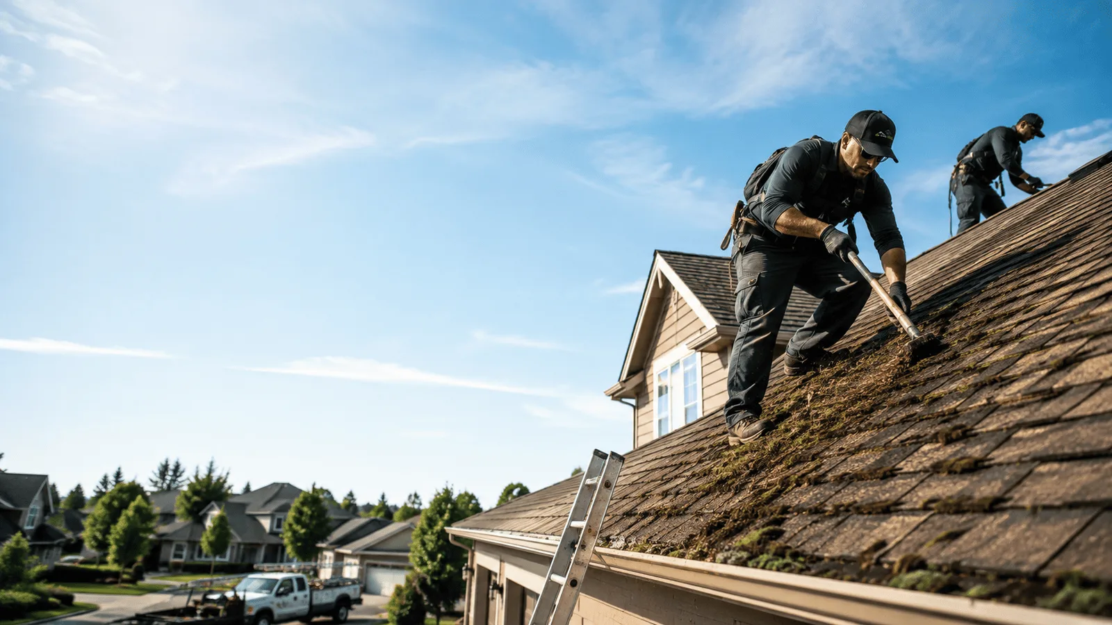 Roof Moss Removal in Stamping Ground, KY near me